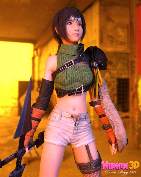 Artstation Yuffie Kisaragi Outfit For G8f By Muwawya