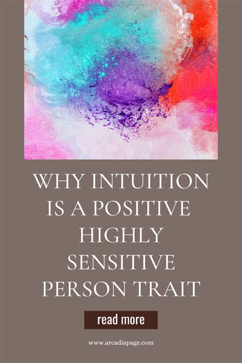 Why Intuition Is A Good Trait To Have As A Highly Sensitive Person