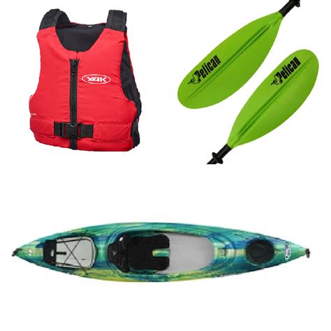 Pelican Argo 100x Exo Kayak Package Leam Boat Centre