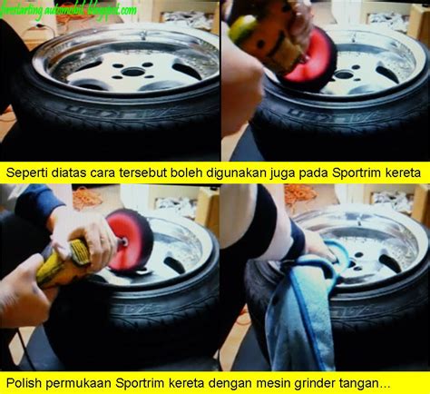 Get a new sport rim for your car for only rm58 a month only, injected with terms & conditions. babah_aqil_aqilah: cara nak kilatkan rim kereta