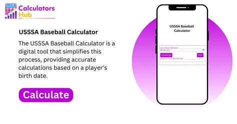 Usssa Baseball Calculator Online