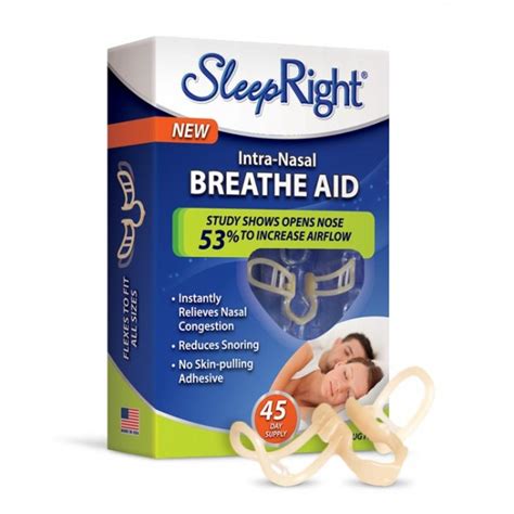 Sleepright Intra Nasal Breathe Aid Bulu Box
