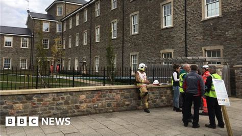 Bristol Flats Evacuated After Partial Collapse Of First Floor Bbc News