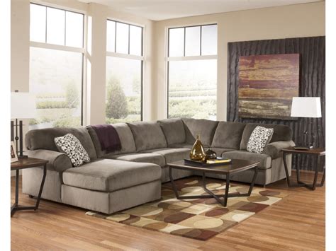 Signature Design By Ashley Jessa Place Dune Casual Sectional Sofa