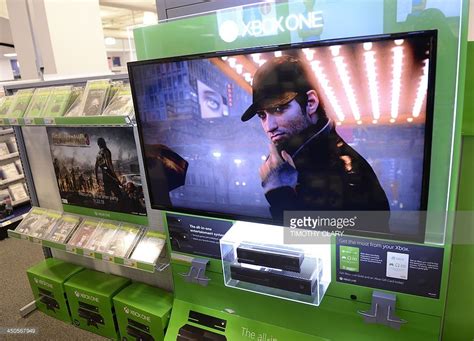 Store Display Of Microsofts Nextgeneration Console The Xbox One At
