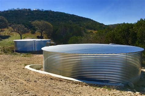 Residential Water Storage Tanks Contain Water Systems