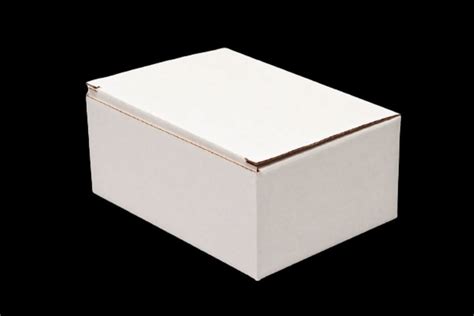 Single Wall 3 Ply Multicolor CMYK White Plain Corrugated Box At Rs 8