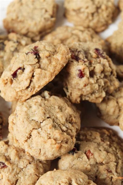 Cranberry Coconut Oatmeal Cookies Gluten Free Mile High Mitts
