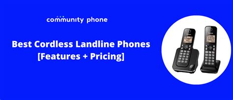15 Best Cordless Landline Phones In 2022