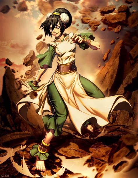 Toph By Genzoman Thelastairbender