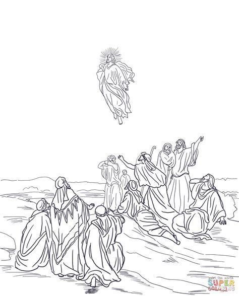 Christ Resurrection Coloring Clip Art Library