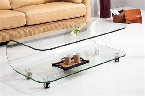 Table top and blur interior. 13 Incredible Glass Top Coffee Table Designs