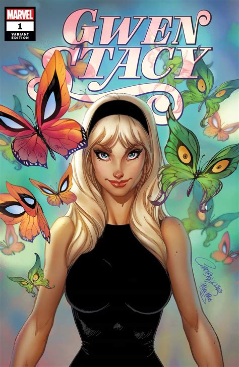 Dec190848 Gwen Stacy 1 Of 5 J Scott Campbell Var Previews World