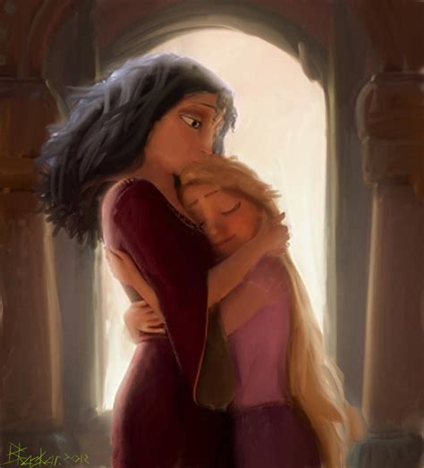 Mother Gothel And Rapunzel By Bhaskar655 On Deviantart