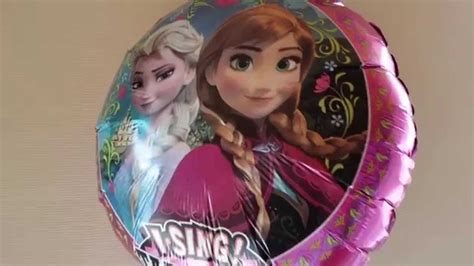 Frozen Singing Balloon Youtube