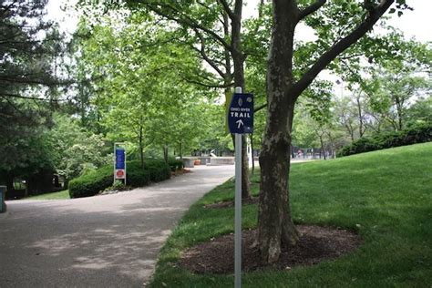 The Ohio River Trail Stretches All Along The Downtown Riverfront And