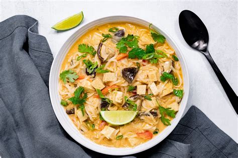 Vegan Tom Kha Phak Soup Recipe