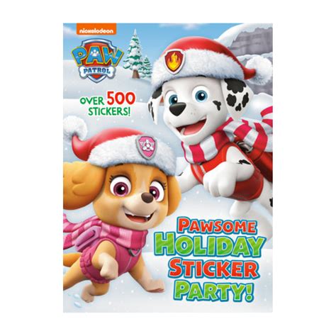 Pawsome Holiday Sticker Party Paw Patrol Books