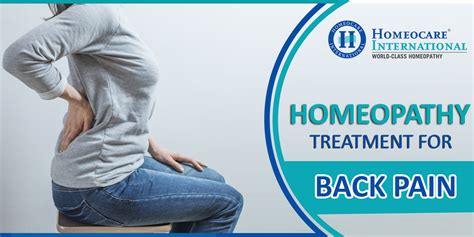 Homeopathy Treatment For Chronic Low Back Pain