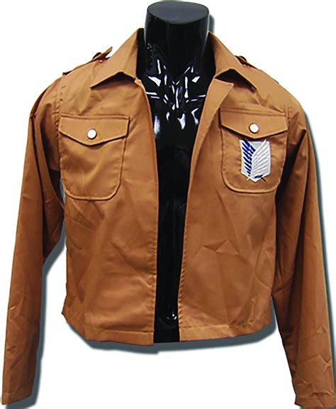 Aug183277 Attack On Titan Scouting Legion Uniform Jacket Lg Res