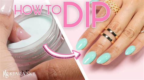 The thicker you paint on the base coat, the thicker the layer of dip will be, you want to do. 💅🏼How to do Dip Powder for Beginners Nail Tutorial ⚬ Dip ...