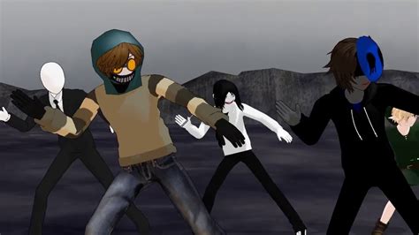 Creepypasta Mmd Creepypasta Boys Zero Youtube