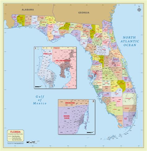 2016 cost of living index in zip code 33109: Buy Florida Zip Code with Counties Map