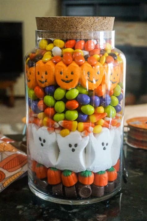 Halloween Candy In A Jar The Cake Boutique