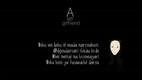 A My Girlfriend Sexy Zone Indonesian Female Cover Youtube