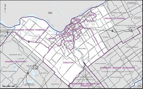 Wc Split In Three In Proposed New Federal Riding Map West Carleton Online
