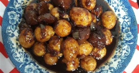 Tahukah kamu bahwa bahan utama yang harus ada pada proses pembuatan tempe bacem ini adalah kecap manis dan gula merah. 5.992 resep telur puyuh bumbu kecap enak dan sederhana ala rumahan - Cookpad