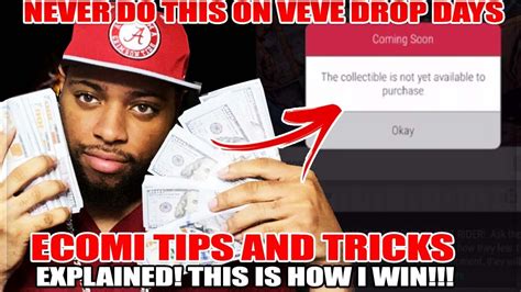Ecomi Veve Nfts Drop Secrets Explained All My Tips And Tricks That