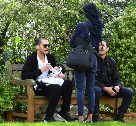 Janet Jacksons Son Eissa Bonds With Father Wissam Al Mana At A Park
