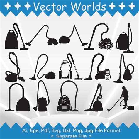 Vacuum Cleaner Svg Vector Design Masterbundles