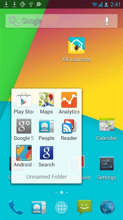 Get The Kitkat Experience With Kk Launcher Geek News Central