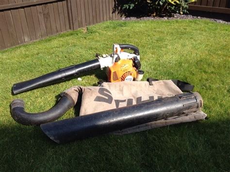 The stihl kombisystem is a powered yard tool consisting of a motorhead with interchangeable the stihl kombisystem has a unique advantage of being able to expand in its capabilities based on the. Stihl SH85 Blower & Vac | in Ludgershall, Hampshire | Gumtree