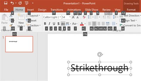Strikethrough Keyboard Shortcuts In Microsoft Office Webnots