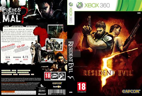 Resident Evil 5 Custom Cover Xbox 360 By Postalesdeamor On Deviantart