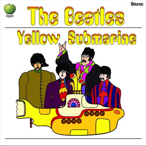 Yellow Submarine Back Cover As The Front Cover The Beatles Beatles