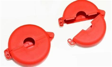 Red Plastic Cylinder Valve Lockout Rs 650piece Unique Safety Services