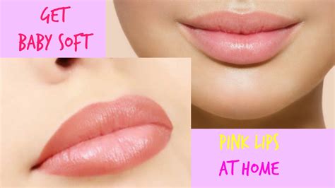 How To Get Pink Lips Naturally At Home Lighten Your Dark Lips Youtube