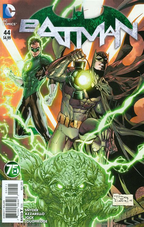 Batman Vol 2 44 Cover B Variant Tony S Daniel Green Lantern 75th