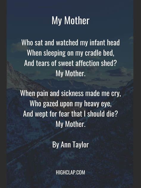 20 Best Mothers Day Poems For Moms In 2022 Highclap