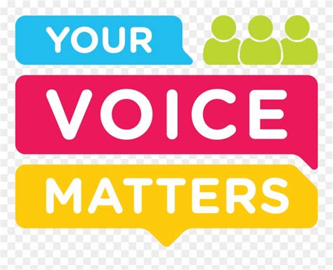 Your Voice Matters Clipart 3558327 PinClipart