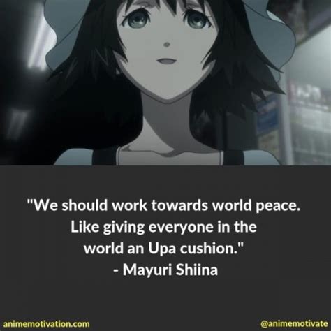 It has own power, it ruins, and it goes though there is a start also in the star. 29 Memorable Steins Gate Quotes That Will Make You Think