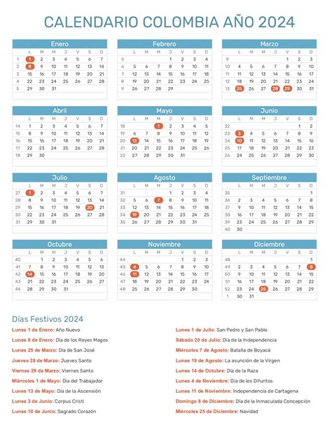 Calendario Mar 2021 Calendario 2024 Colombia Con Festivos Pdf