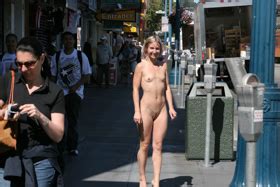 Jenni Public Nudity In San Francisco California