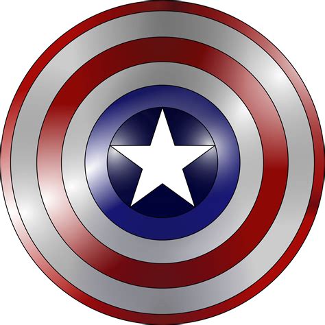 Captain America Shield Png Cartoon Clip Art Library