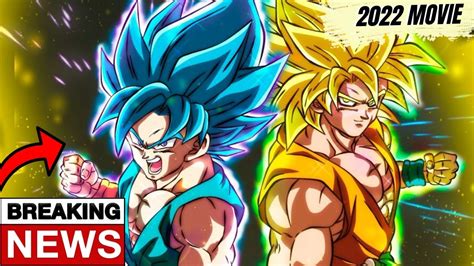 New Dragon Ball Super Movie 2022 Officially Confirmed And New Dbz Game Announcement Coming