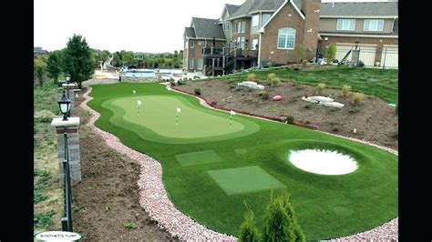Save backyard putting green in cherry hill nj, built by deshayes dream greens. Ideas Modest Patio Backyard Putting Greens Kits Green ...